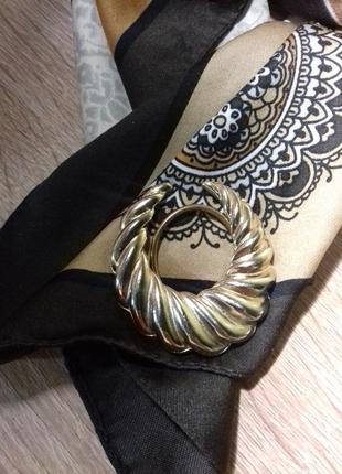 Брош  зажим на платок винтаж