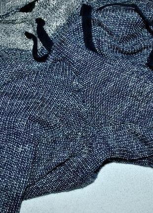 Штаны прогулочные синие светлые вязаные швеция h&m спортивные10 фото