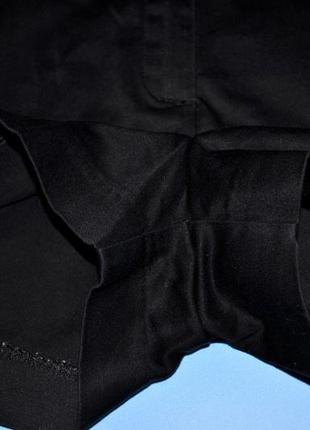 Круті шорти xs / s короткі чорні косі кишені бренд h&m шв...9 фото