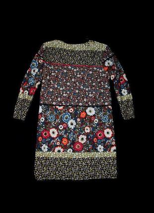 Ікона стилю - плаття в квіточку барвисте, яскраве літнє демисез..5 фото