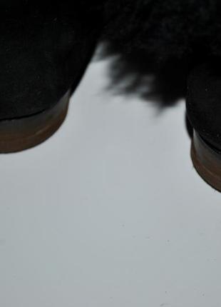Чоботи жіночі високі овчина густе хутро лама черевики зимові у...4 фото