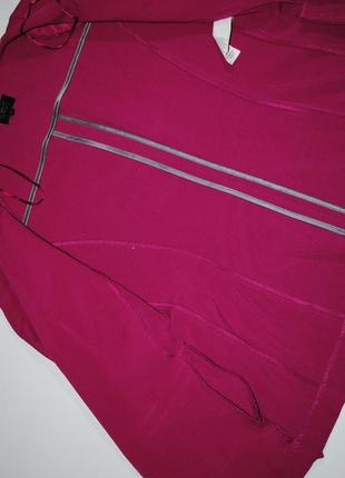Піджак жіночий m&s бренд фуксія s приталений яскравий рожевий7 фото