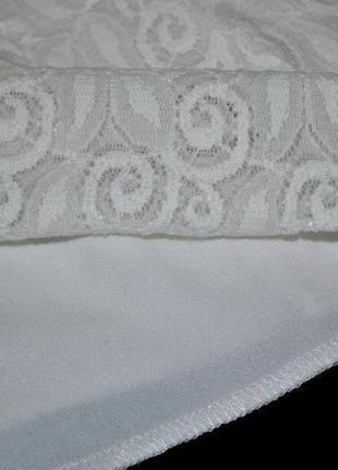 Реглан ажурний m/l жіночий з візерунком ошатний білий ніжний кофт4 фото