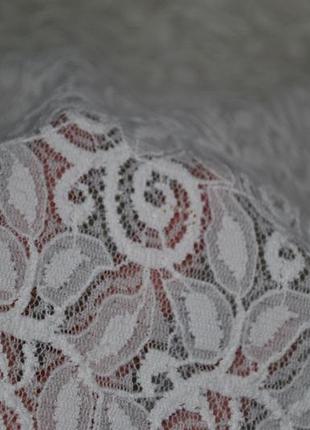 Реглан ажурний m/l жіночий з візерунком ошатний білий ніжний кофт5 фото