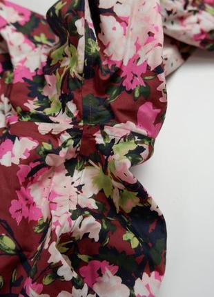 Сорочка сша щільна жіноча яскрава з малюнком принт осіння з д...3 фото