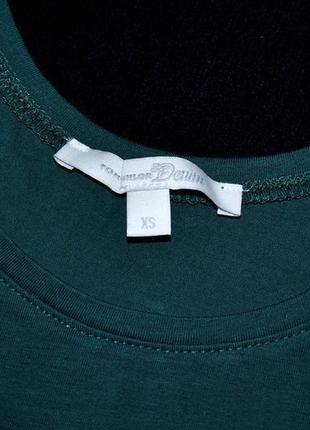 Майка tom tailor бренд смарагдова зелена xs s m&s cos герман...6 фото