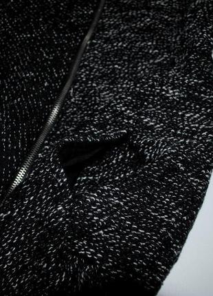 Шикарна кофта данія l на блискавці прикрашена воланами рюші светр3 фото