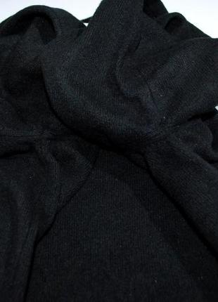 Светр шотландія унісекс чорний базовий вовняної pringle l пр...7 фото