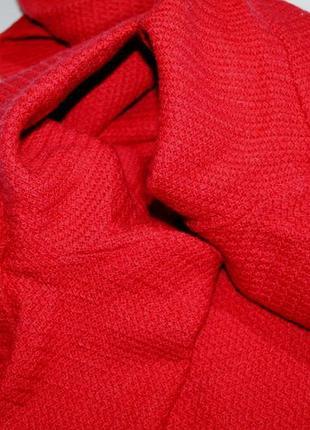 Свитер gap мериносовая шерсть женский красный текстурный xs s ...7 фото
