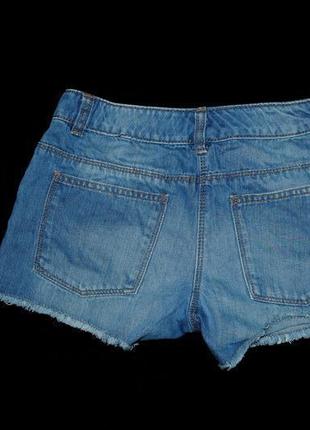 Шорти next бренд джинсові на дівчинку 11 12 років блакитні з бахр4 фото