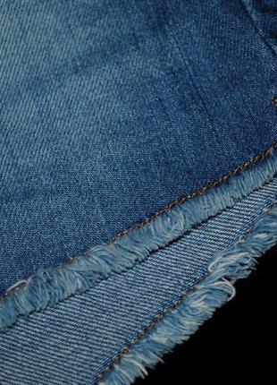 Шорти next бренд джинсові на дівчинку 11 12 років блакитні з бахр5 фото
