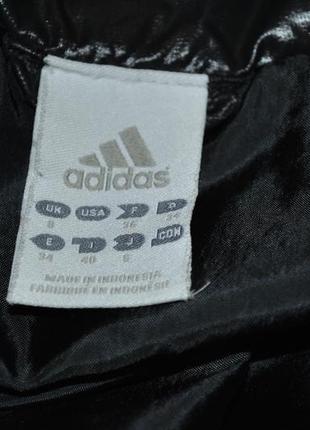 Куртка пуховик чорний бренду adidas оригінал теплу без капю...7 фото