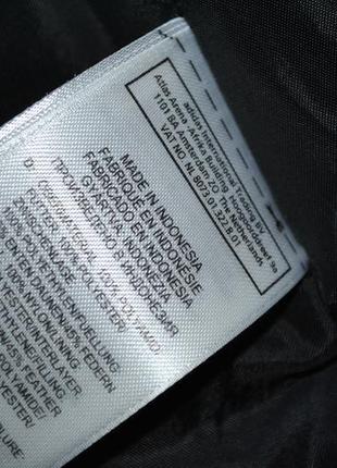Куртка пуховик чорний бренду adidas оригінал теплу без капю...9 фото