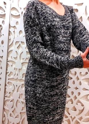 Неймовірно модне і стильне сіра сукня бренд данії демисезо...5 фото
