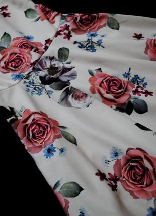 Сукня ніжне квіткове літній з німеччини жіноча щільне нарядів...7 фото