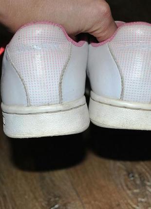 Кросівки кеди білі шкіряні lacoste оригінал жіночі3 фото