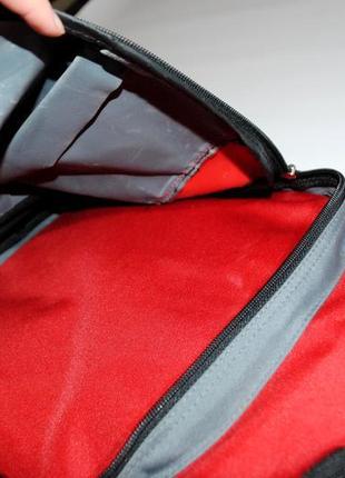 Рюкзак шкільний якісний німеччина червоно для сірий хлопчик...4 фото