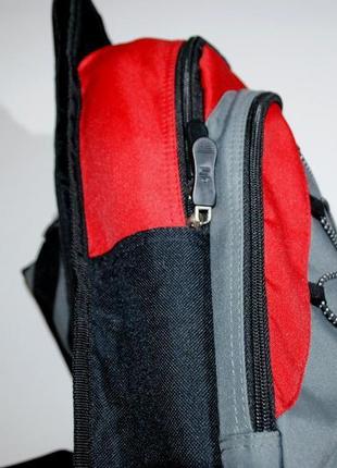 Рюкзак шкільний якісний німеччина червоно для сірий хлопчик...7 фото