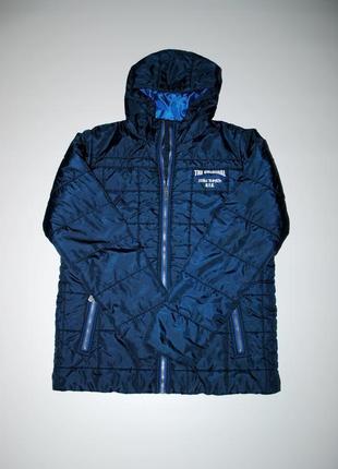 Куртка чоловіча синя демисезон пуховик бренд швейцарія m / s