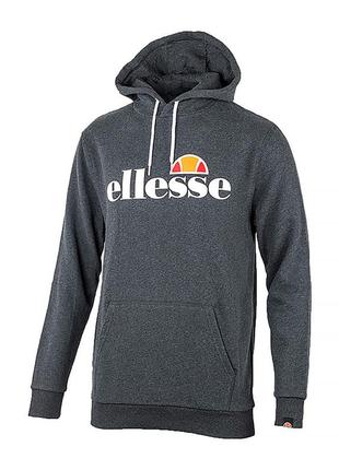 Мужское худи ellesse sl gotterro серый xl (shc07407-dark-grey-marl xl)