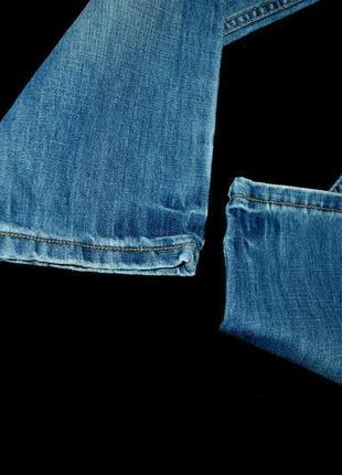 Крутые женские джинсы denim германия темные синие плотные прям...6 фото