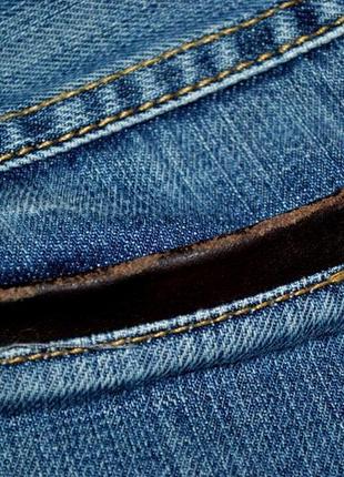 Крутые женские джинсы denim германия темные синие плотные прям...10 фото