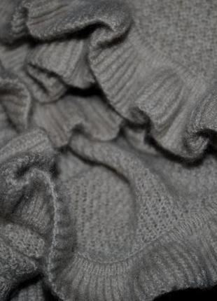 Кофта m накидка светр 100% pure кашемір кашеміровий капучино4 фото