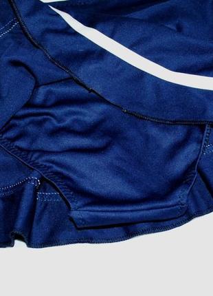 Спідниця нюанс! жіноча з шортами спортивна тенісна синя для т...8 фото
