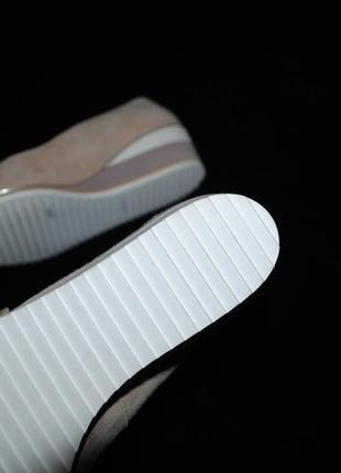 Туфлі 36 ніжні пудрові натуральний замш замшеві бренд van-dal3 фото