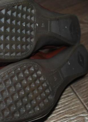 Продам коричневі туфлі шкіряні натуральна шкіра м'які зручні...4 фото