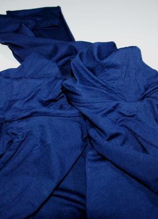Кофта ошатна m&s синя з прикрашена паєтками блискуча т...5 фото