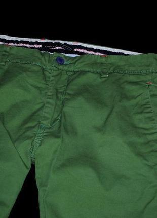 Штани s-m зелені косі кишені завужені бренд zara men стиль8 фото