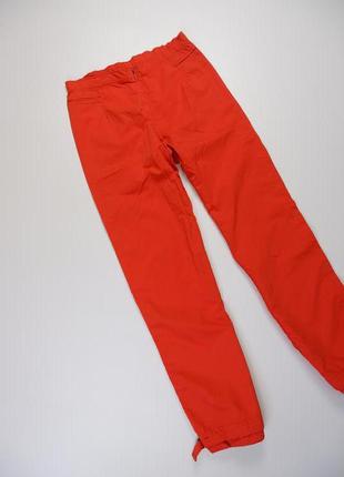 Штани adidas спортивні помаранчеві літні демисезон легкі жі...2 фото