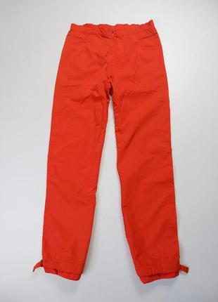 Штани adidas спортивні помаранчеві літні демисезон легкі жі...6 фото