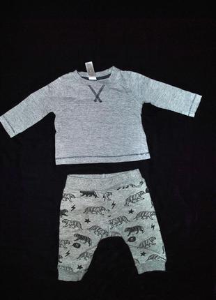Комплект лот одягу для хлопчика baby кофта 3-6 міс штани круті