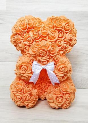 Ведмедик із троянд4 фото