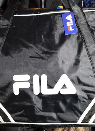 Спортивна сумка fila 70*38*28 чорна