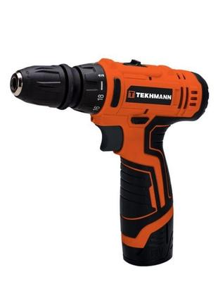 Шурупокрут акумуляторний tekhmann tcd-12 qc li (847983)