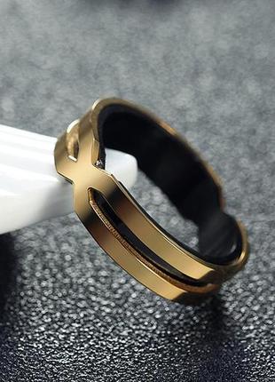 Стильное кольцо из нержавеющей стали