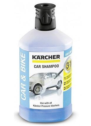 Автомобильный шампунь karcher rm 610 plug n clean 3 в 1, 1л