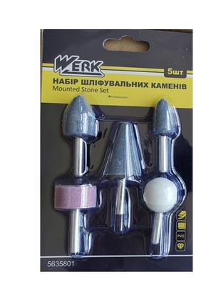 Комплект насадок для гравера werk 5635801