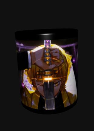 Чашка аниме кружка клинок рассекающий демонов зеницу (0181)1 фото