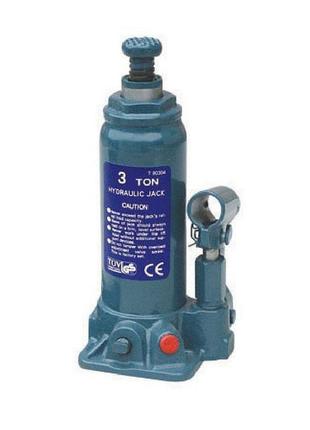 Домкрат гідравлічний пляшковий vitol 3т (t90304/дб-03006)