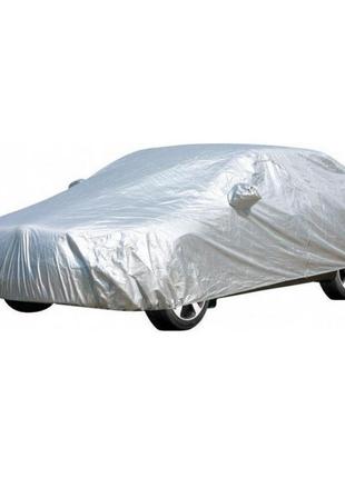 Тент автомобільний vitol cc11106 (l, седан, сірий)