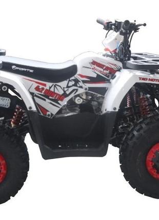 Квадроцикл forte hunter 125 (біло-червоний)