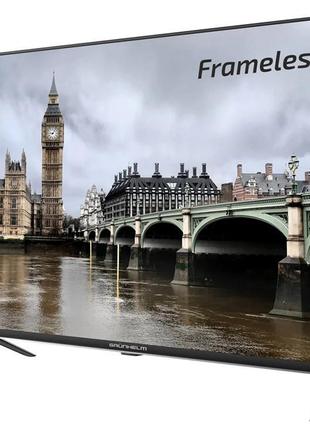 Телевізор grunhelm gt9fhfl43 frameless (43", smart tv, hd, t2)