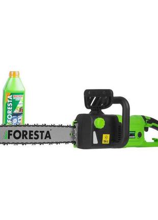 Електропила ланцюгова foresta fs-2740ds + масло для ланцюга