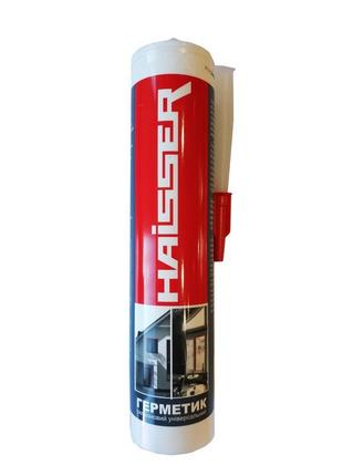 Герметик універсальний силіконовий haisser, 280 мл (прозорий)