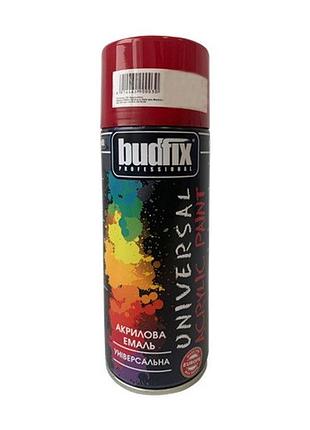 Аерозольна емаль акрилова budfix, графітно-сірий (ral 7024) 400мл