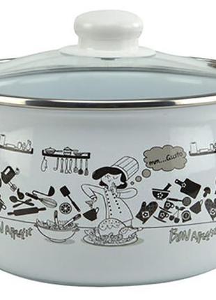 Каструля gusto gt-t-124-ск, 5.7 л (повар)